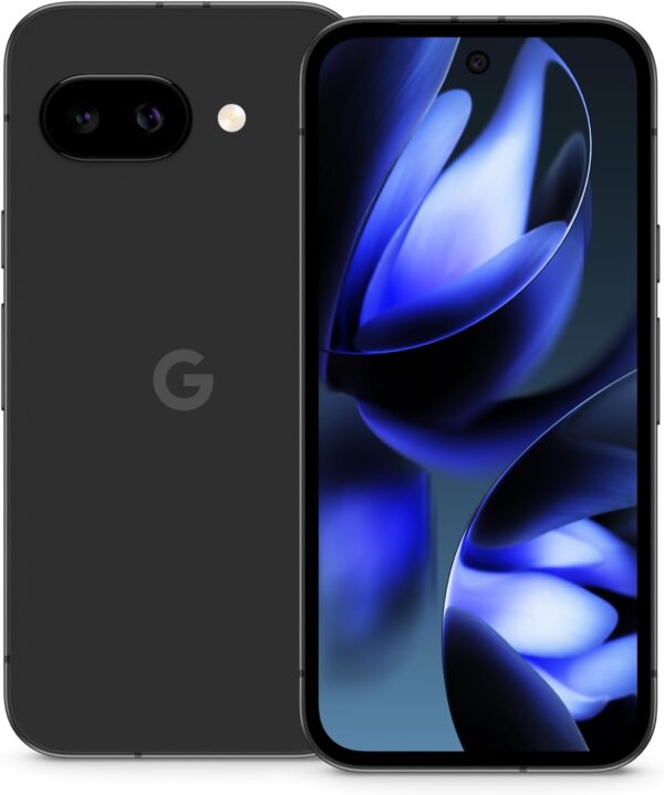 Google Pixel 9a with Gemini – Unlocked Android Smartphone with Incredible Camera and AI Photo Editing, All-Day Battery, and Powerful Security – Obsidian – 128 GB